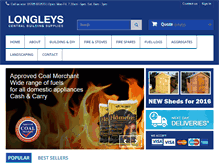 Tablet Screenshot of longleys-cbs.co.uk